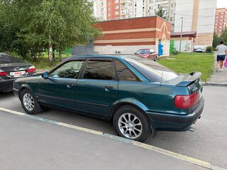 1992 Audi 80 V (B4), зелёный, 320000 рублей, вид 5