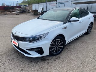 2018 Kia Optima IV Рестайлинг, белый, 1900000 рублей, вид 1