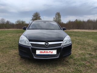 2009 Opel Astra H Рестайлинг, чёрный, 570000 рублей, вид 2