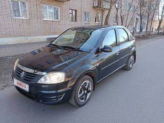 2013 Renault Logan I Рестайлинг, чёрный, 750000 рублей, вид 1
