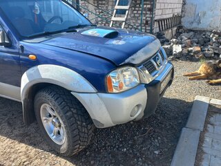 2004 Nissan Navara (Frontier) II (D22), синий, 768756 рублей, вид 2