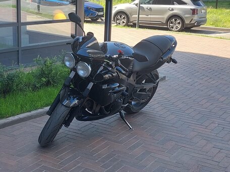 2006 Triumph Speed Four, чёрный, 315000 рублей, вид 2