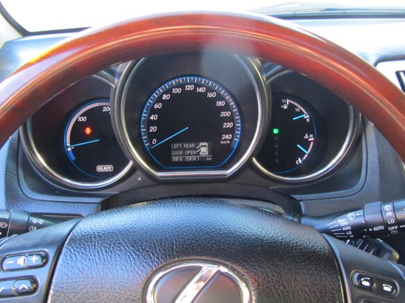 2007 Lexus RX 400h II Рестайлинг, синий, 1500000 рублей - вид 13