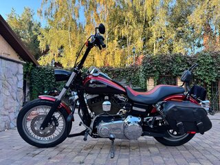 2013 Harley-Davidson Dyna Super Glide, красный, 1300000 рублей, вид 3