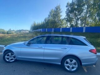 2018 Mercedes-Benz C-Класс 200 d 9G-TRONIC IV (W205), голубой, 2300000 рублей, вид 4