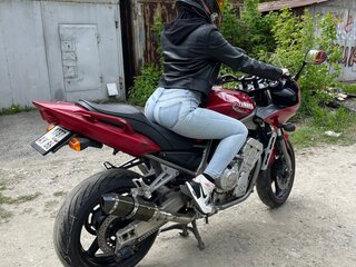 2002 Yamaha FZS1000 Fazer, красный, 360000 рублей, вид 2