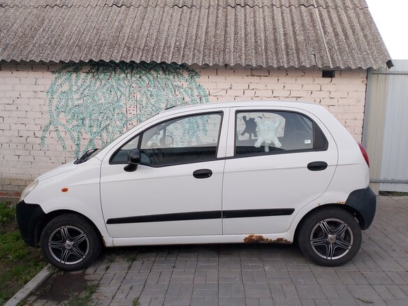 2006 Chevrolet Spark II, белый, 313000 рублей - вид 5