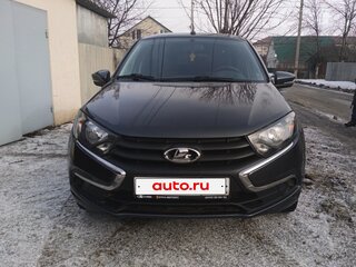2019 Lada (ВАЗ) Granta I Рестайлинг, серый, 670000 рублей, вид 3