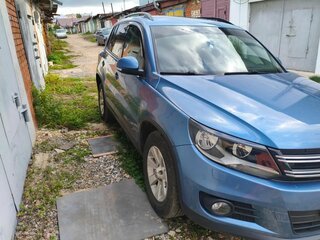 2012 Volkswagen Tiguan I Рестайлинг, синий, 950000 рублей, вид 1