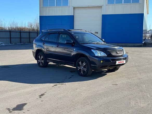 2007 Lexus RX 400h II Рестайлинг, синий, 1500000 рублей - вид 2