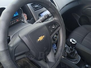 2012 Chevrolet Aveo II, чёрный, 700000 рублей, вид 3