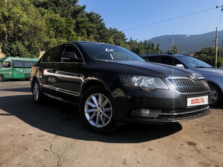 2014 Skoda Superb II Рестайлинг, чёрный, 1580000 рублей, вид 1