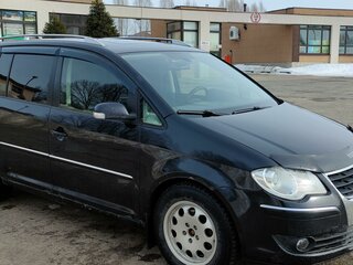 2007 Volkswagen Touran I Рестайлинг, чёрный, 578909 рублей, вид 2