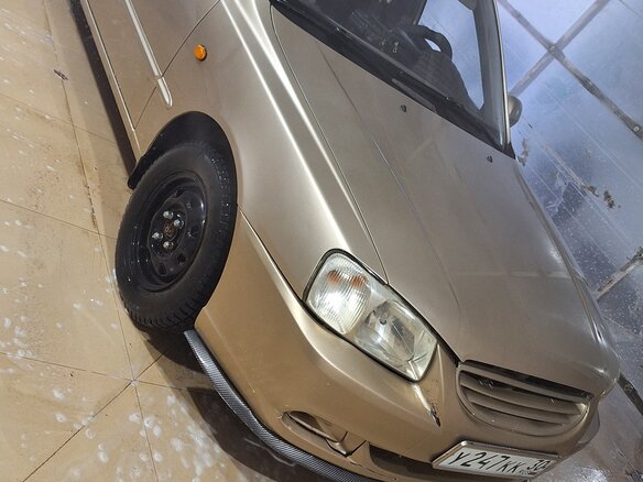 2005 Hyundai Accent ТагАЗ II, бежевый, 399000 рублей - вид 2