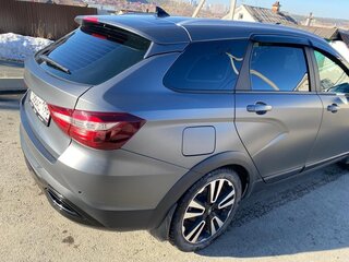 2023 Lada (ВАЗ) Vesta SW Cross I Рестайлинг (NG), чёрный, 1590000 рублей, вид 3
