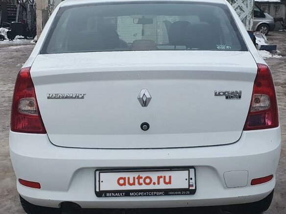 2010 Renault Logan I Рестайлинг, белый, 427000 рублей - вид 8