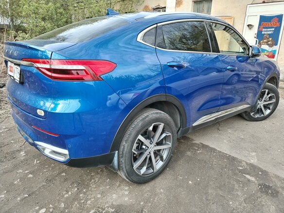 2021 Haval F7x I, синий, 1590000 рублей - вид 5