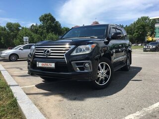 2012 Lexus LX 570 III Рестайлинг, чёрный, 5400000 рублей, вид 3