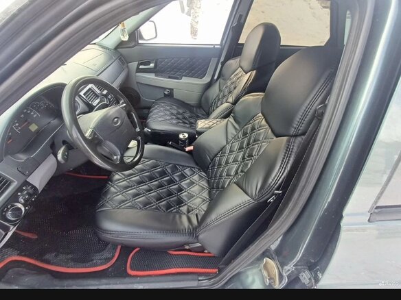 2011 Lada (ВАЗ) Priora I, зелёный, 350000 рублей - вид 6