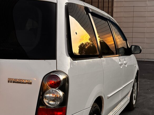 2006 Mazda MPV II (LW) Рестайлинг, белый, 870000 рублей - вид 10