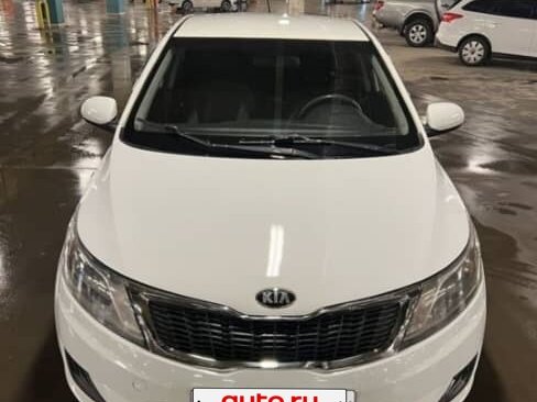 2014 Kia Rio III, белый, 640000 рублей - вид 1