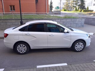 2017 Lada (ВАЗ) Vesta I, белый, 800000 рублей, вид 4