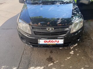 2013 Lada (ВАЗ) Granta I, чёрный, 300000 рублей, вид 1