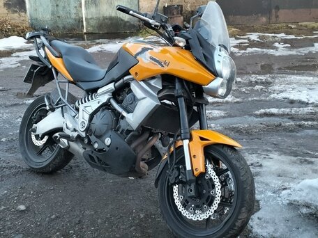 2012 Kawasaki Versys 650, жёлтый, 490000 рублей, вид 1