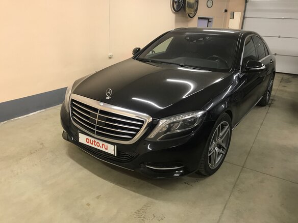 2013 Mercedes-Benz S-Класс 350 CDI BlueTEC VI (W222, C217), чёрный, 3800000 рублей