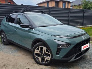2023 Hyundai Bayon I, зелёный, 1700000 рублей, вид 3