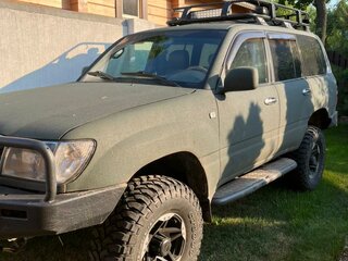 1998 Toyota Land Cruiser 105 100 Series, серый, 4000000 рублей, вид 1