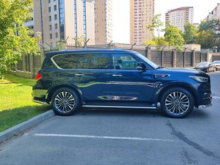 2018 Infiniti QX80 I Рестайлинг 2, синий, 5500000 рублей, вид 3