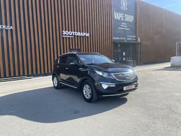 2011 Kia Sportage III, чёрный, 1480000 рублей - вид 10