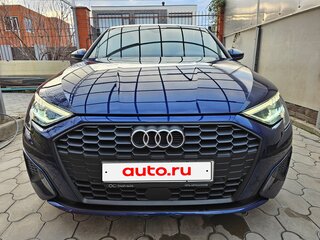 2021 Audi A3 35 TFSI IV (8Y), синий, 3200000 рублей, вид 3