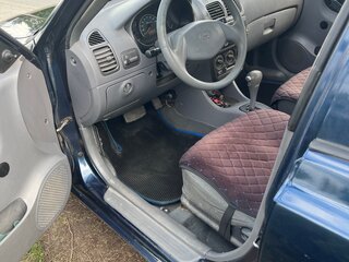2006 Hyundai Accent ТагАЗ II, синий, 370000 рублей, вид 4