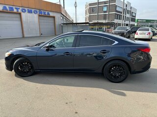 2017 Mazda 6 III (GJ) Рестайлинг, синий, 1640000 рублей, вид 5