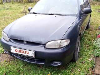 1998 Hyundai Accent I, синий, 70000 рублей, вид 1