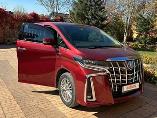 2020 Toyota Alphard III Рестайлинг, красный, 4800000 рублей, вид 1
