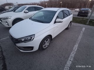 2023 Lada (ВАЗ) Vesta SW I Рестайлинг (NG), белый, 1600000 рублей, вид 1