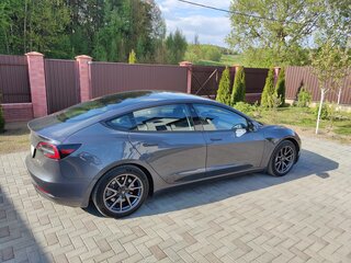 2019 Tesla Model 3 Long Range I, серый, 3250000 рублей, вид 3
