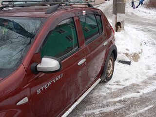 2013 Renault Sandero Stepway I, красный, 500000 рублей, вид 5
