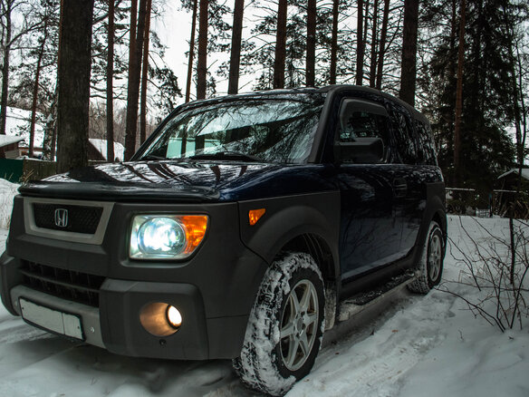 2003 Honda Element I, голубой - вид 4