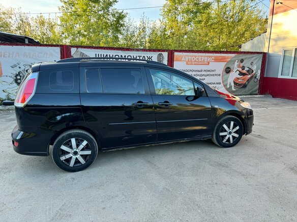 2008 Mazda 5 I (CR) Рестайлинг, чёрный, 749990 рублей - вид 1