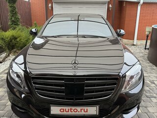 2015 Mercedes-Benz S-Класс 500 VI (W222, C217), чёрный, 5000000 рублей, вид 2