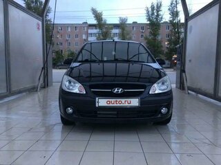 2007 Hyundai Getz I Рестайлинг, чёрный, 650000 рублей, вид 2