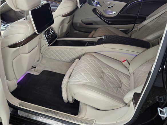 2015 Mercedes-Benz Maybach S-Класс 500 I (X222), чёрный, 6200000 рублей - вид 11