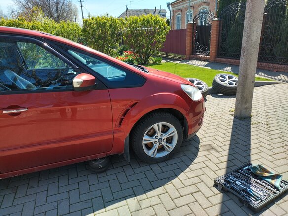 2007 Ford S-MAX I, красный, 750000 рублей - вид 8