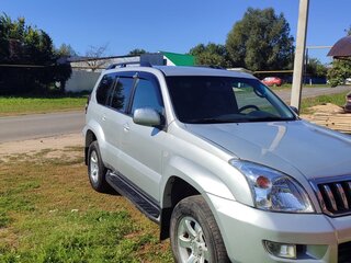 2007 Toyota Land Cruiser Prado 120 Series, серебристый, 1600000 рублей, вид 2