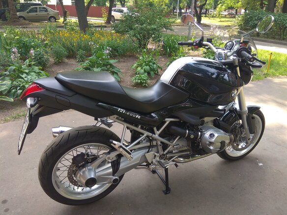 2012 BMW R 1200 R, чёрный - вид 3
