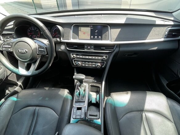 2019 Kia Optima IV Рестайлинг, чёрный, 2100000 рублей - вид 8